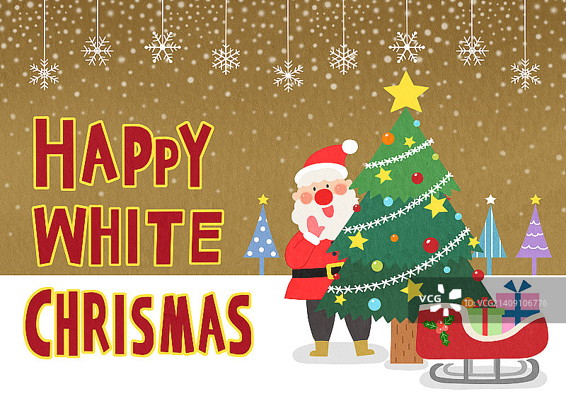 圣诞贺卡图片素材