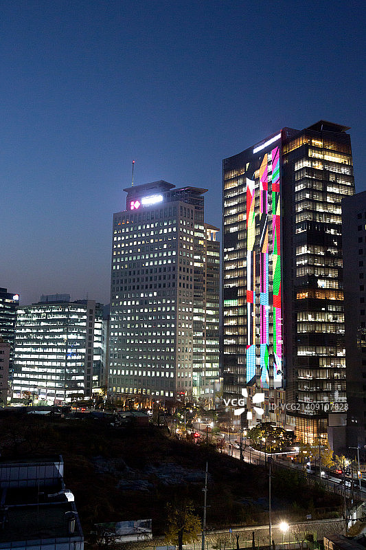 城市风光图片素材