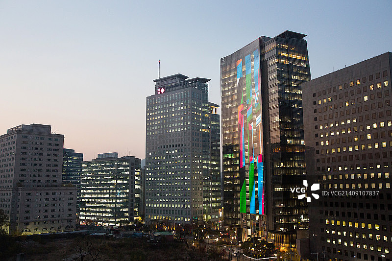 城市风光图片素材