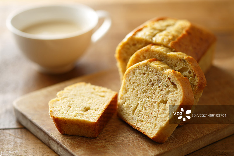 香蕉蛋糕图片素材