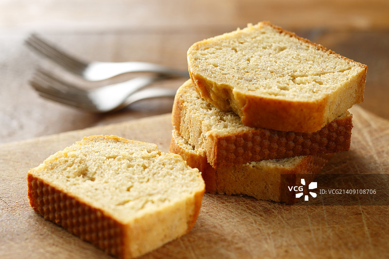 香蕉蛋糕图片素材