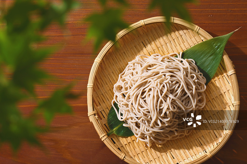 荞麦面条图片素材