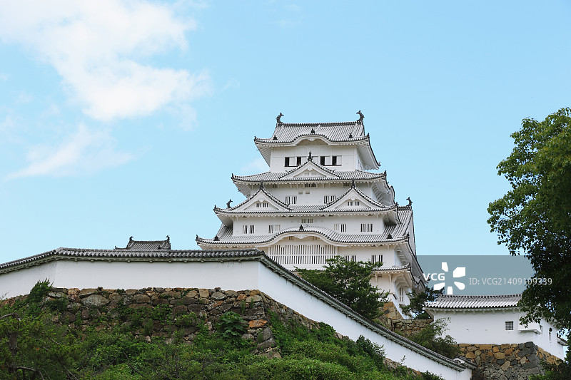 日本兵库县姬路城图片素材