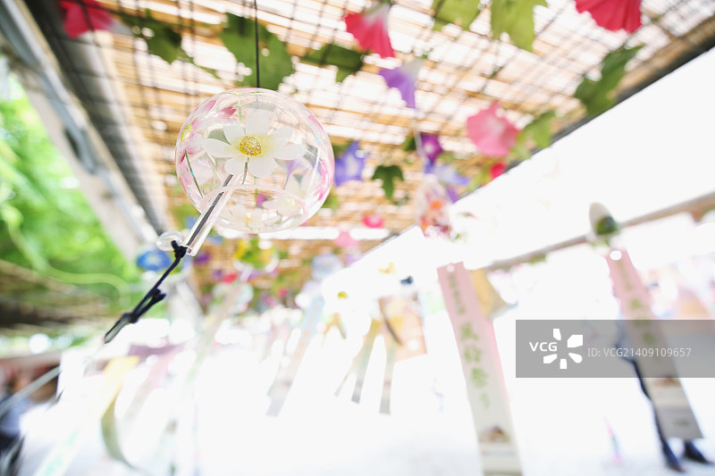 日式传统风铃图片素材