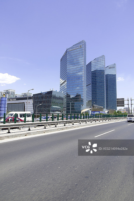 北京华贸中心图片素材