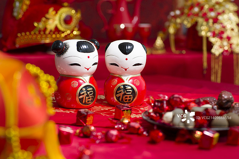 中国古典婚礼元素图片素材