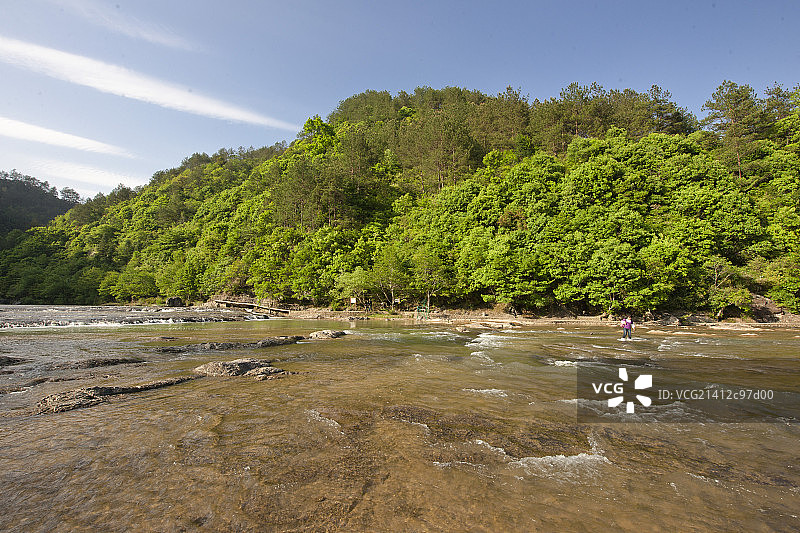 屏南白水洋图片素材