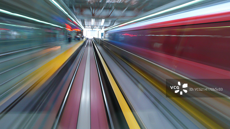 城市轨道光束图片素材