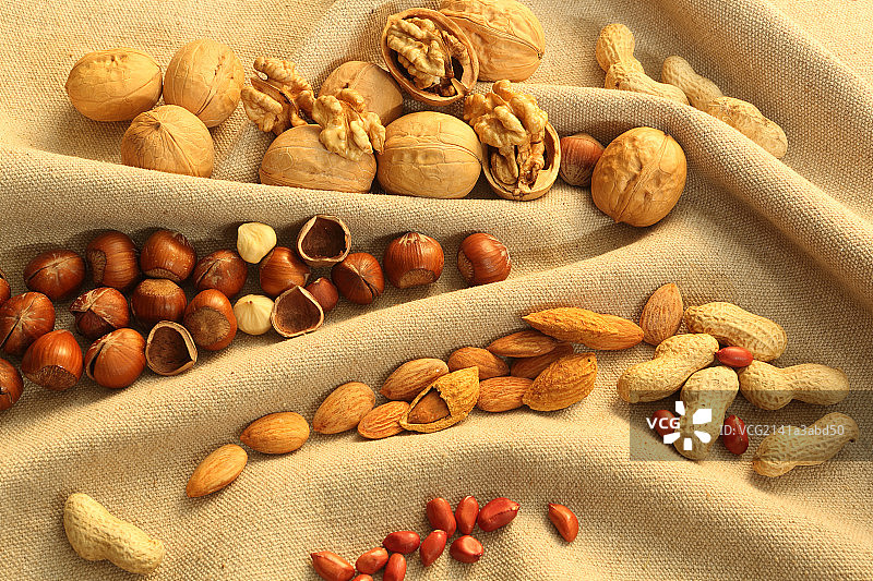 静物坚果图片素材