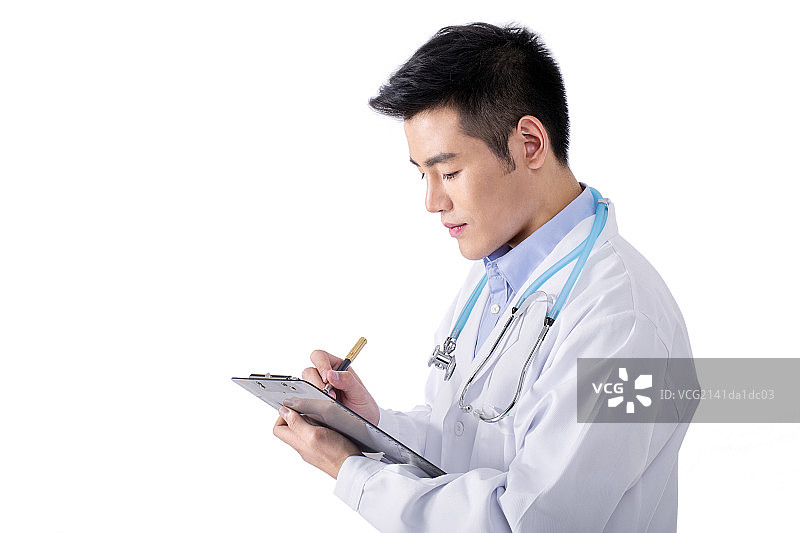 青年医生肖像图片素材