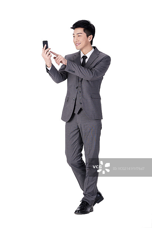 商务男士打电话图片素材