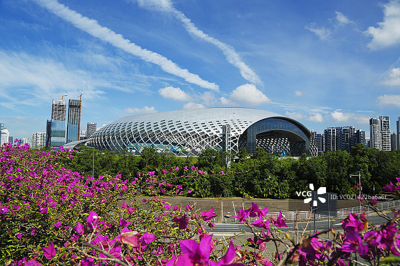 深圳市深圳湾体育馆图片素材
