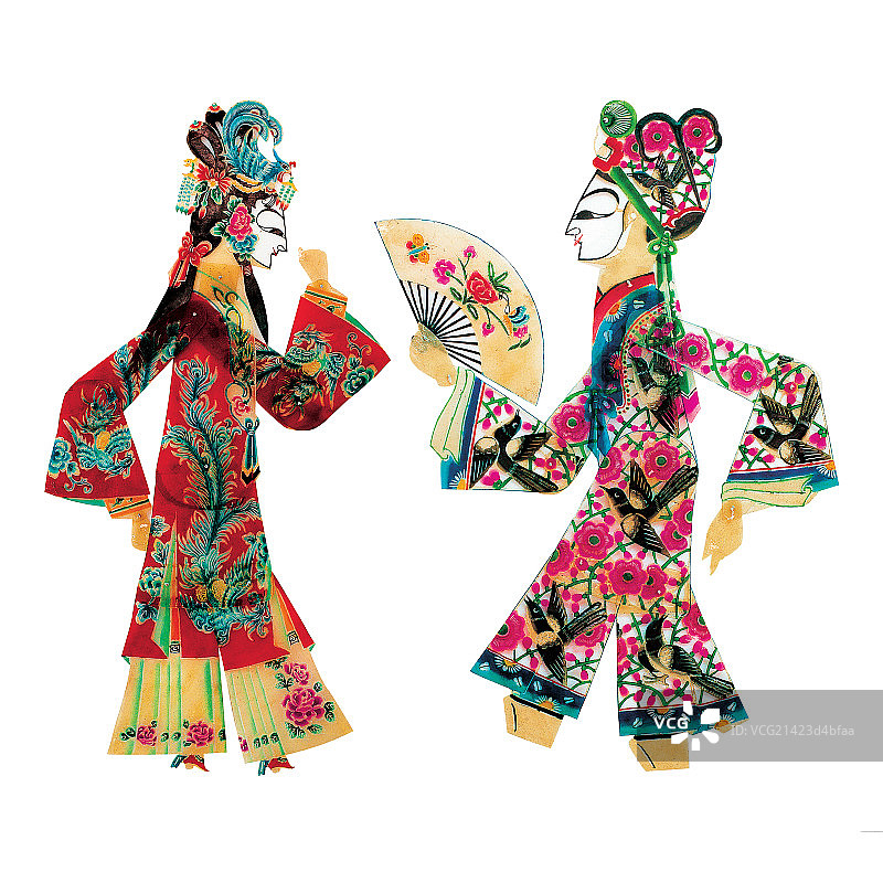 皮影戏图片素材