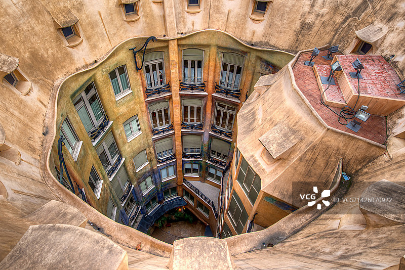 俯视米拉之家图片素材