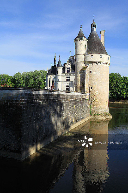 舍农索堡图片素材