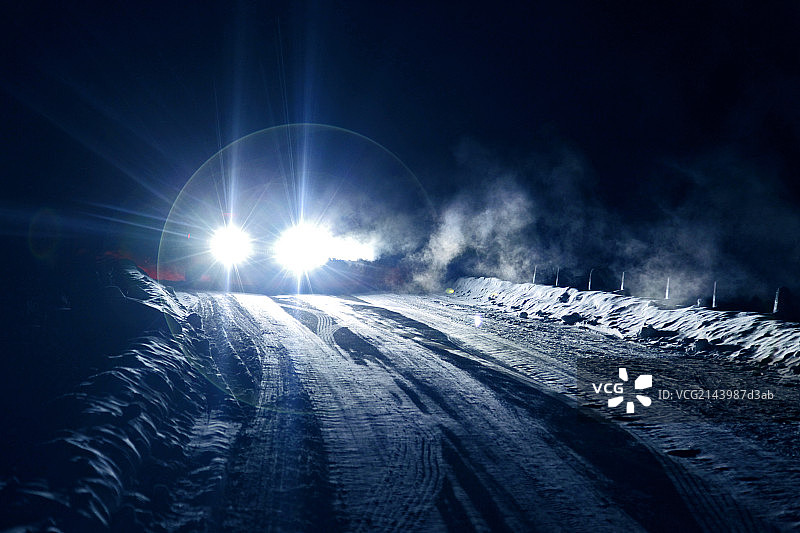 美丽的海拉尔冰雪赛道图片素材