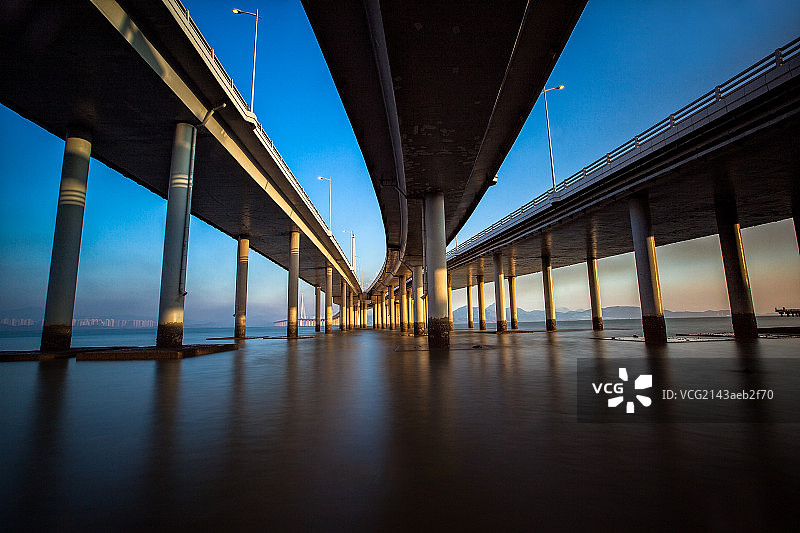 深圳湾大桥图片素材