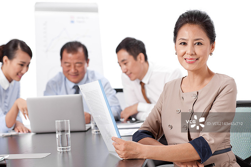 商务人士会议图片素材