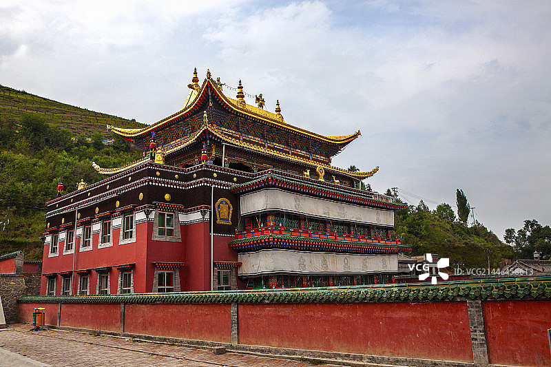 青海塔尔寺图片素材