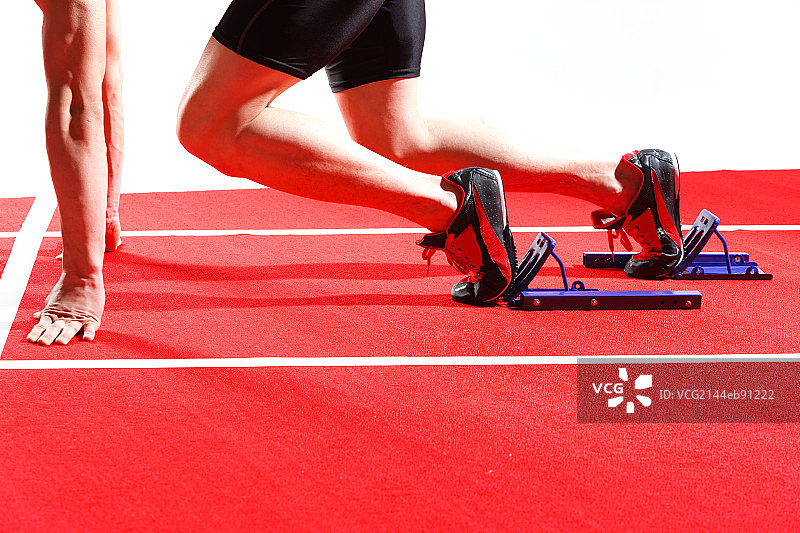 运动员起跑图片素材