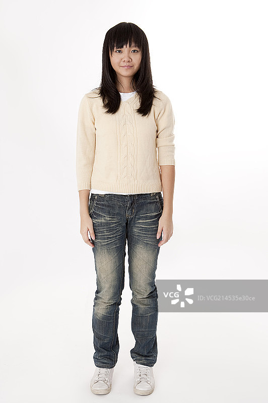 青少年女孩,动作图片素材