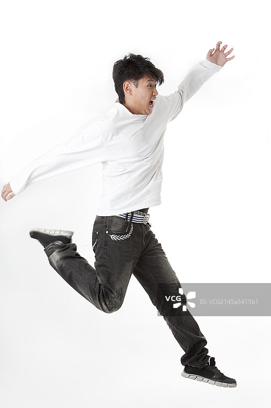 青年男人,跳跃图片素材