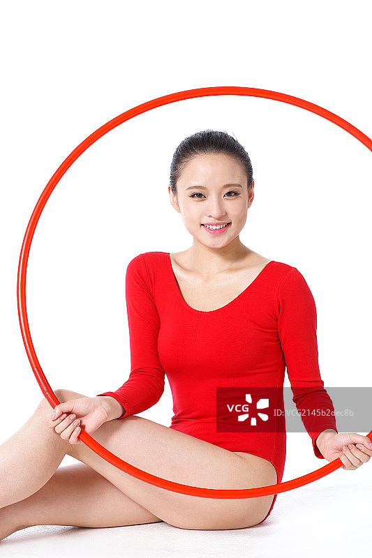 体操女运动员图片素材