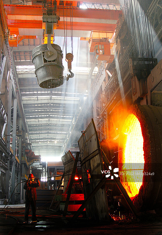 工业钢厂图片素材