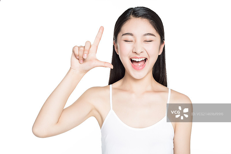 手势展示的大学生图片素材