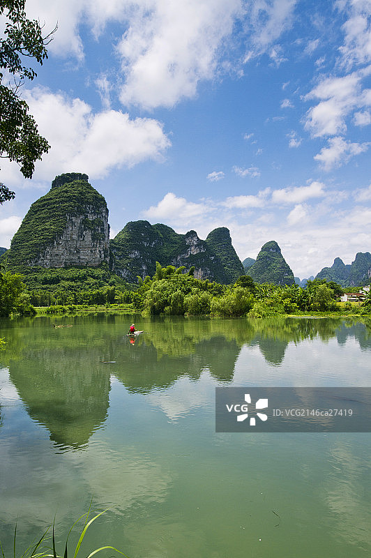 广西大新县明仕田园图片素材
