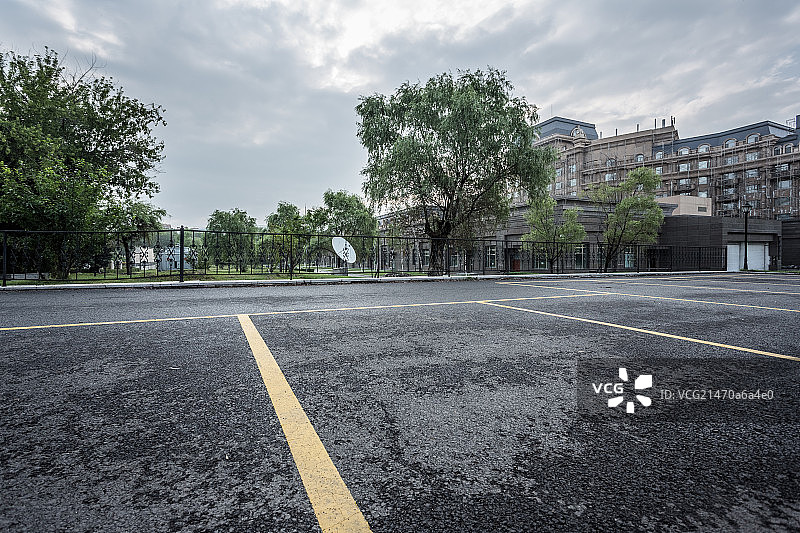 现代建筑背景-汽车广告背景图图片素材