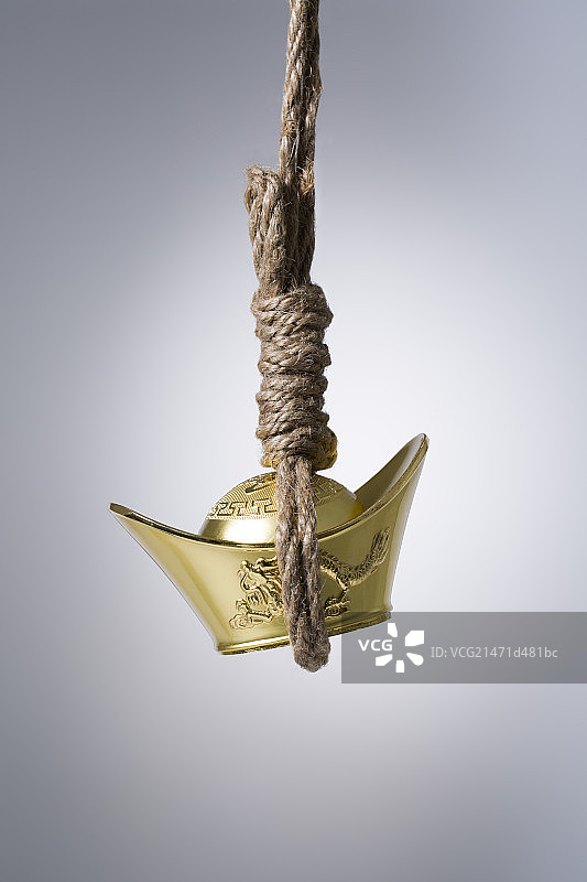 悬挂的元宝图片素材