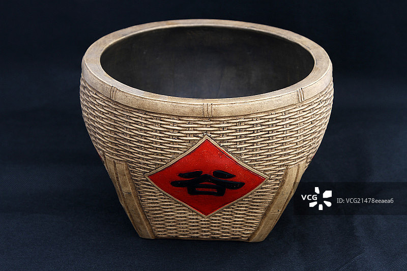 静物古代量器斗图片素材