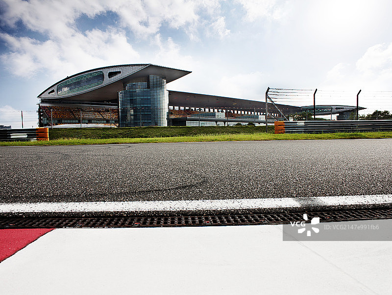 上海F1赛车场图片素材