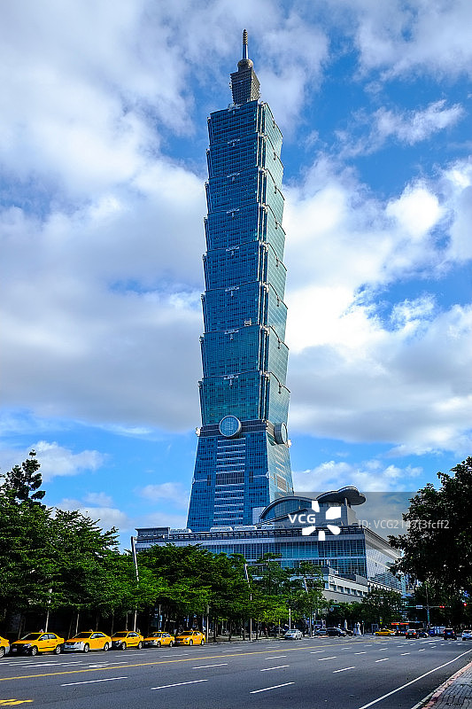 台北101大厦图片素材