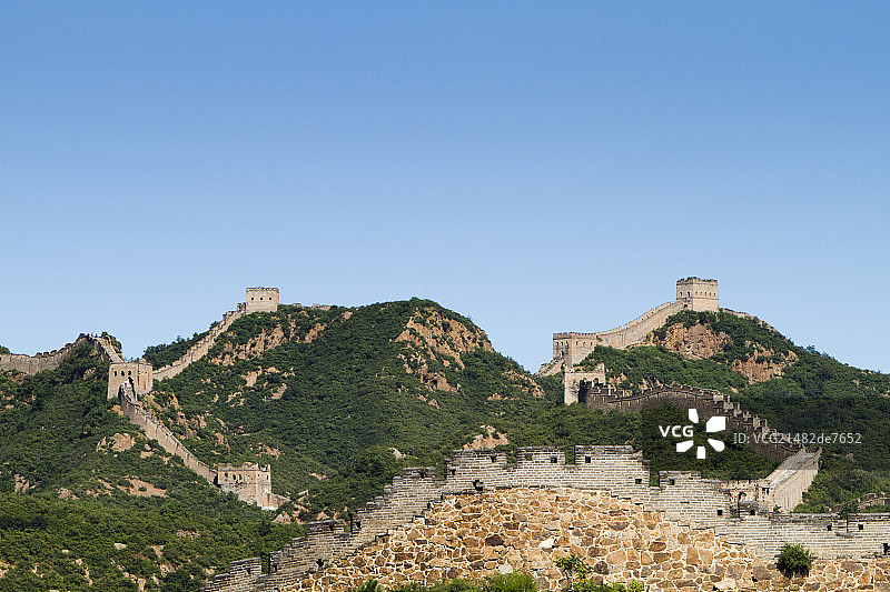 金山岭长城图片素材