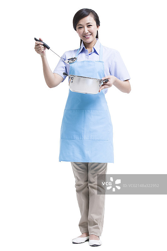 家政人员做饭图片素材