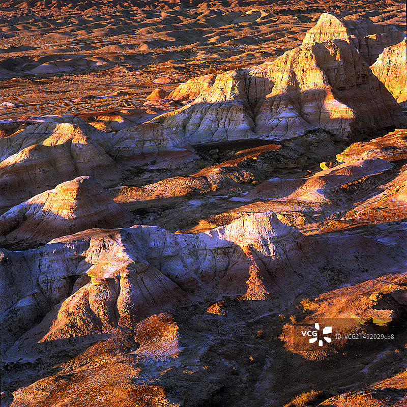 新疆阿勒泰富蕴县五彩城图片素材