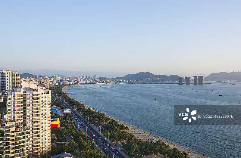 海南三亚湾图片素材