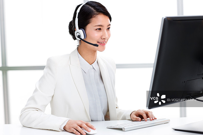 客服人员图片素材