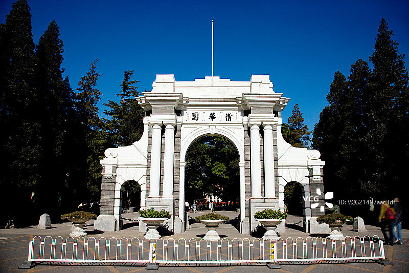 北京清华大学南门图片素材