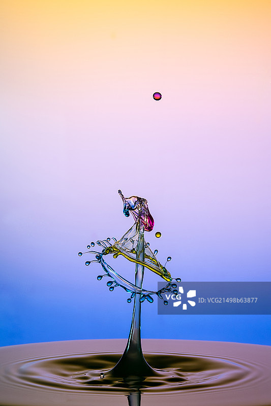 飞溅的水滴图片素材