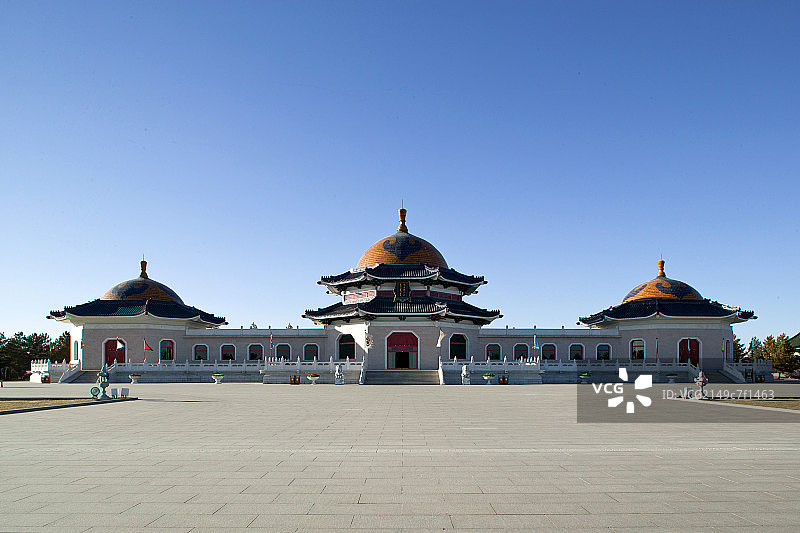 成吉思汗陵图片素材