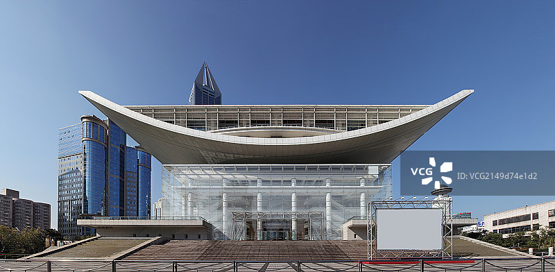 上海大剧院图片素材