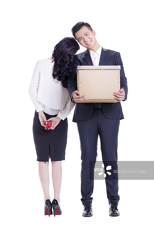 青年情侣肖像图片素材