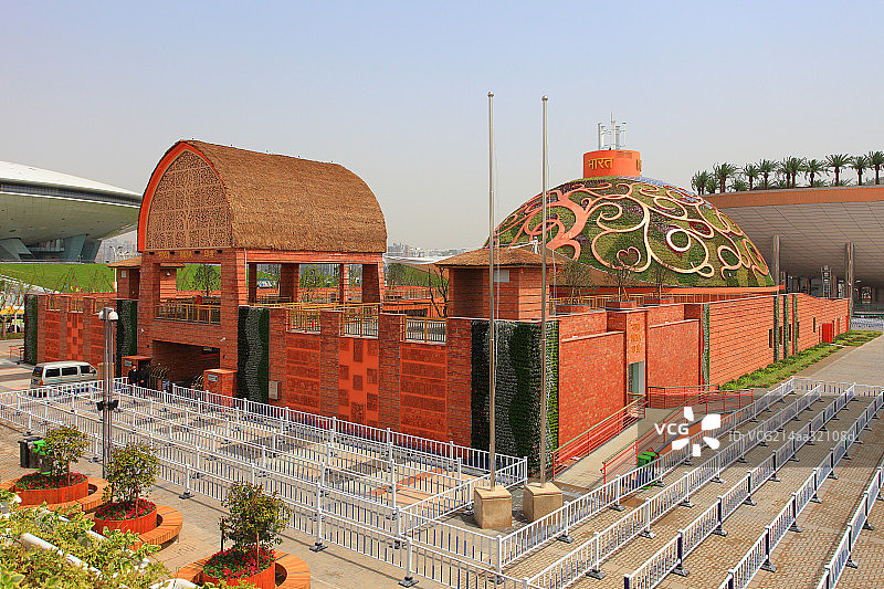 上海2010世博会印度国家馆图片素材