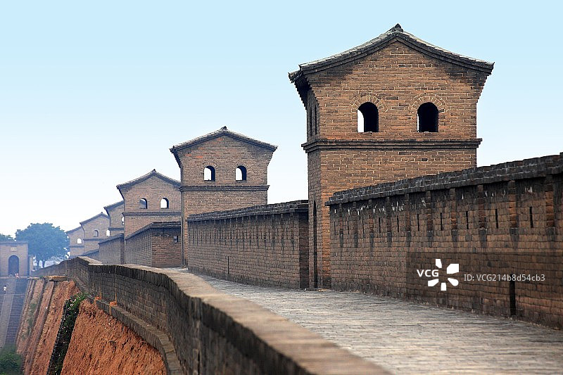 山西平遥古城风貌图片素材