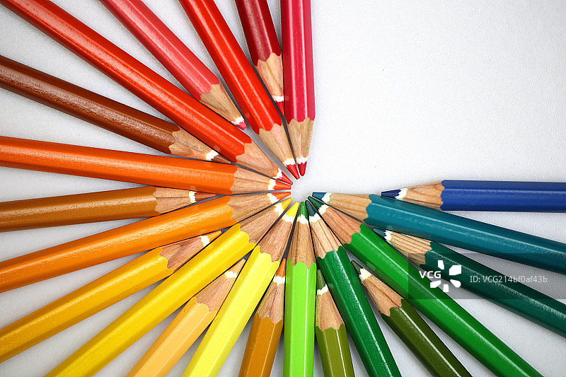 彩色铅笔图片素材