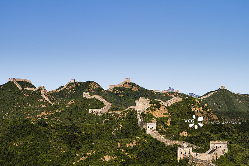 北京金山岭长城图片素材