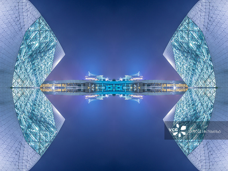 现代城市夜景图片素材